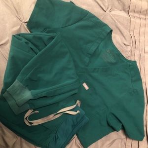 Hunter green FIGS